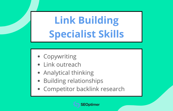link building specialist salary